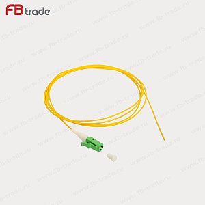 LC/APC SM (G652) 0.9мм Оптический пигтейл --1.5м