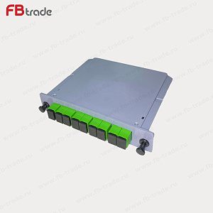 PS-108-C3-SA PLC сплиттер, 1x8, корпус 1/3u, SC/APC