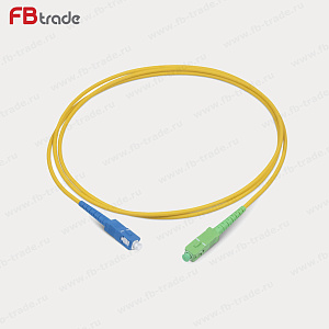 SC/APC-SC/UPC SM Simplex 3мм патч-корд --2м