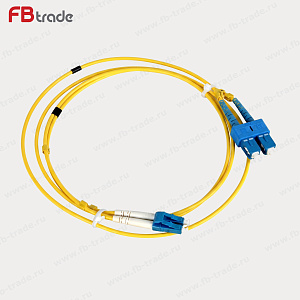 LC/UPC-SC/UPC SM Duplex 3мм патч-корд -3м
