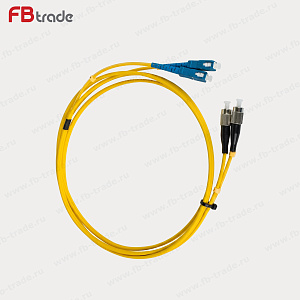 FC/UPC-SC/UPC SM Duplex 3мм патч-корд -- 4м