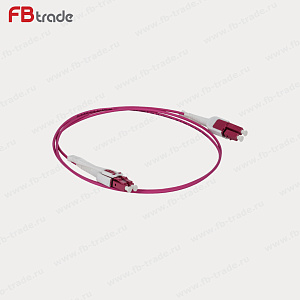 LC/UPC-LC/UPC OM4 (50/125) Duplex 3мм патч-корд --1м