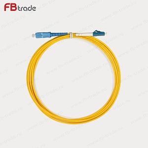 LC/UPC-SC/UPC SM Simplex 3мм патч-корд -3м